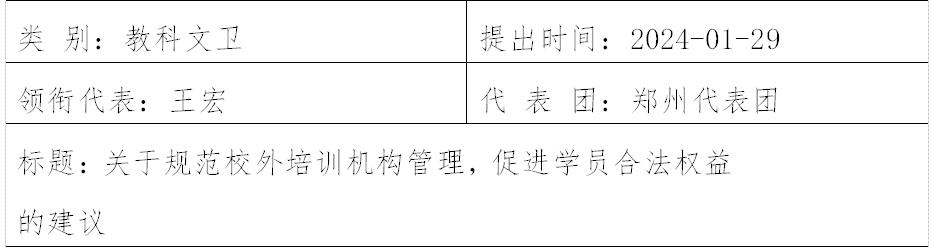 河南省第十四届人民代表大会第二次会议第681号建议及答复