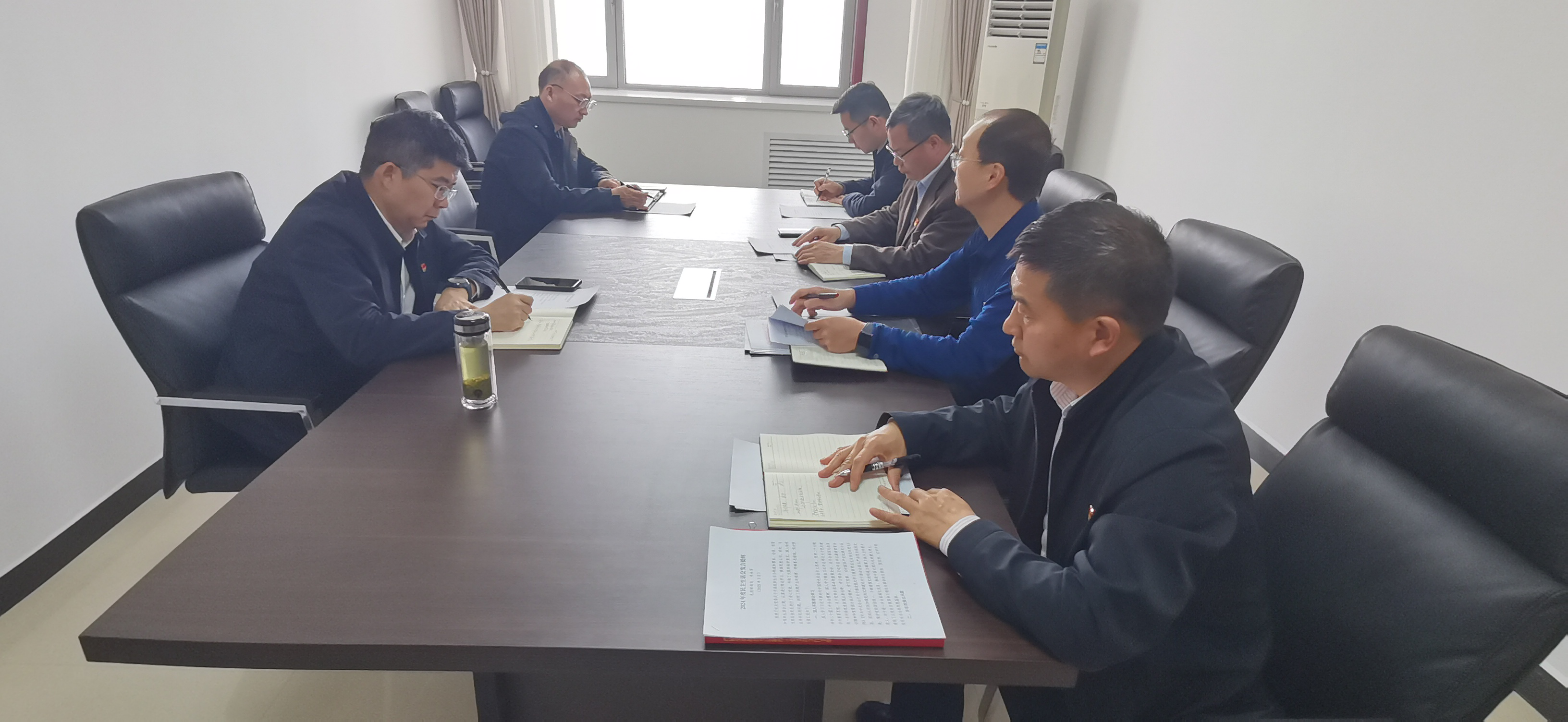先进制造与自动化科技处党支部召开2024年度组织生活会